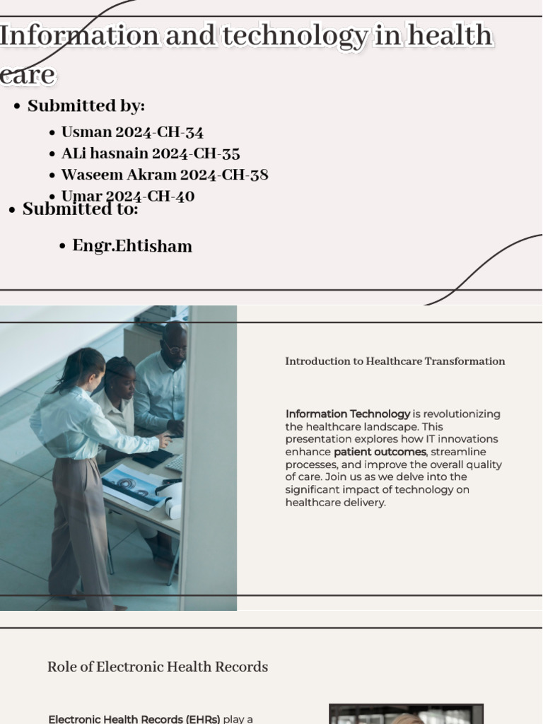presentation 001 | PDF | Electronic Health Record | Information And ...