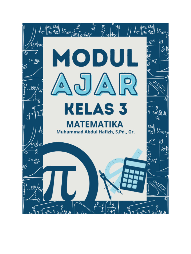Modul Ajar Matematika Kelas III SD | PDF