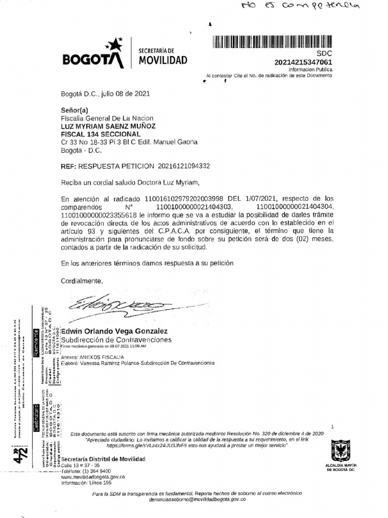 Fiscalia General de La Nacion 1 1 | PDF