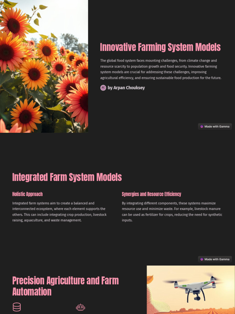 Innovative Farming Systems for Sustainability | PDF | Agriculture ...