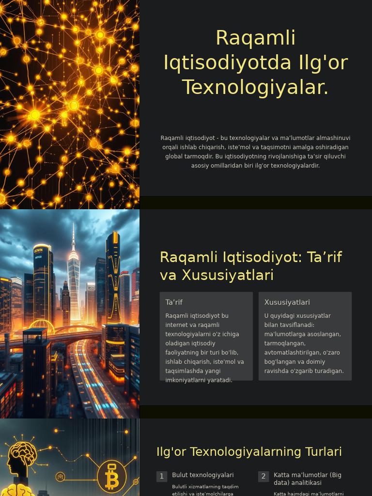 Raqamli Texnologiyalar Pdf
