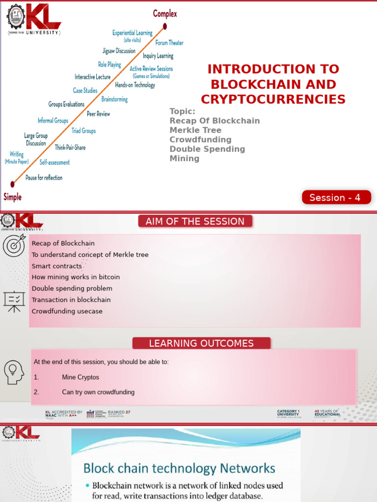 Blockchain and Cryptocurrency Basics | PDF | Cryptocurrency ...