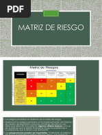 Guía de la matriz de riesgo 5x5 | PDF | Riesgo | Evaluación de riesgos