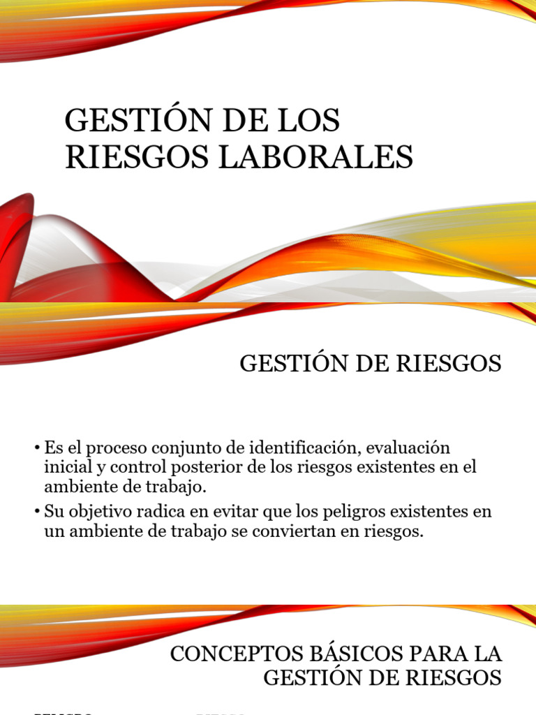 Gestión de Riesgos Laborales y SST | PDF | Riesgo | Planificación