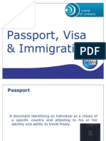Passport, Visa & Immigration