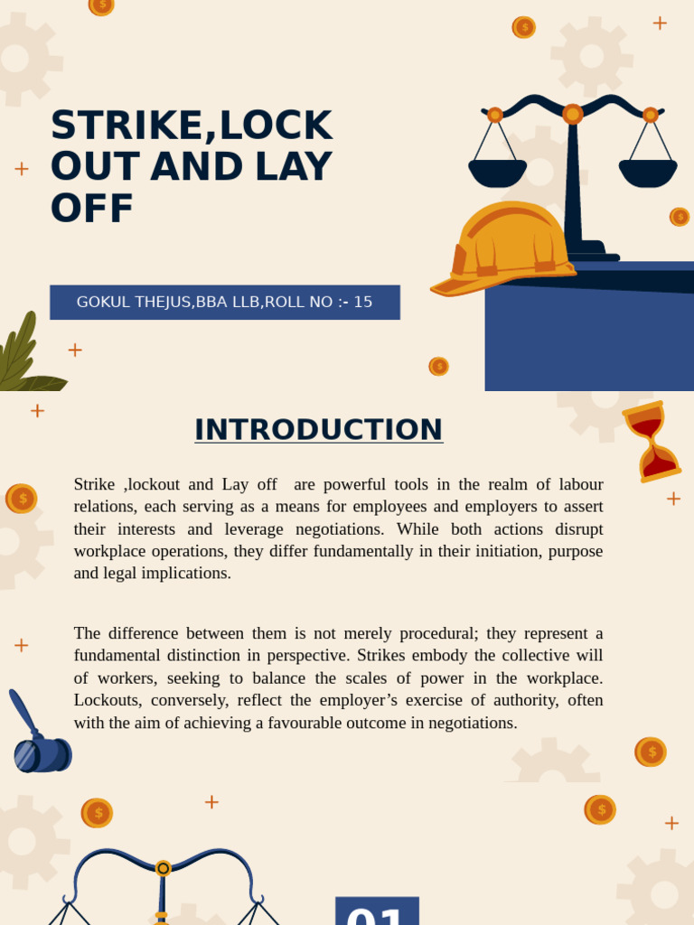 Labour Law | PDF | Strike Action | Lockout (Industry)