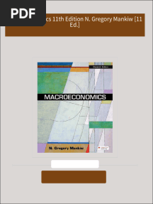 Download Full Macroeconomics 11th Edition N. Gregory Mankiw [11 Ed.] PDF All Chapters