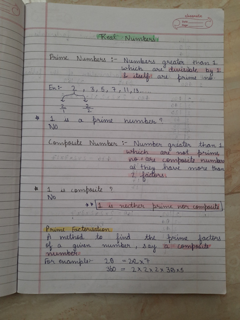 Real No To Quadratic Notes | PDF