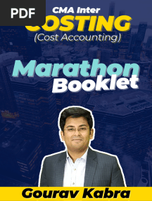 Cost Marathon by GK