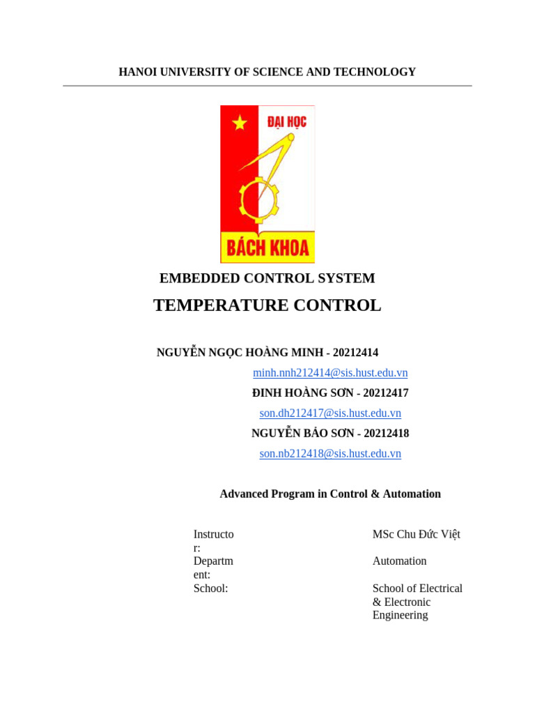 Temperature Control System Design Guide | PDF | Analog To Digital ...