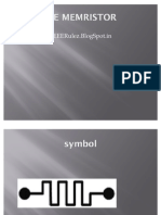 The Memristor - Eeerulez.blogspot.in