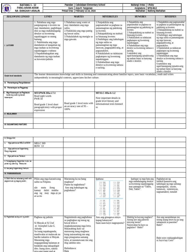 MTB 1 3rd Q WEEK 2 | PDF