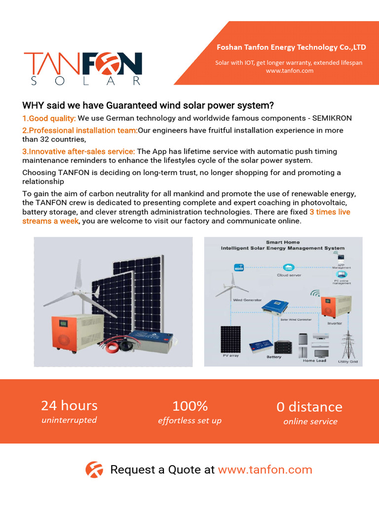 Guaranteed Wind Solar Power Systems | PDF | Solar Power | Solar Panel