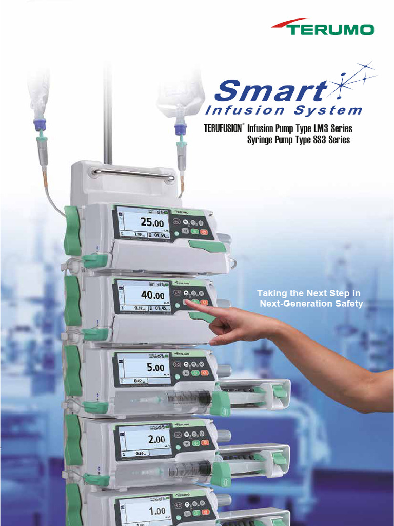 TERUMO Smart Infusion (P1-8) Update ล่าสุด | PDF | Intravenous Therapy ...