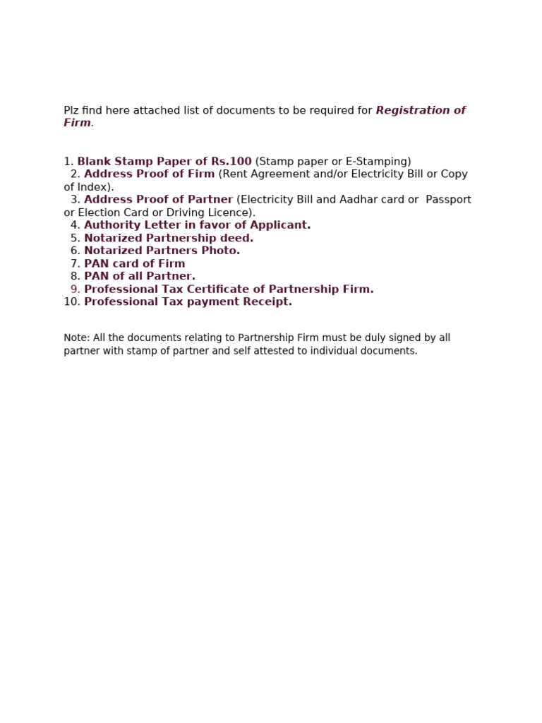 Document List | PDF