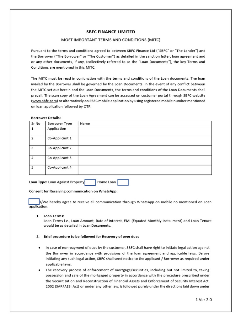 Small business | PDF | Loans | Foreclosure
