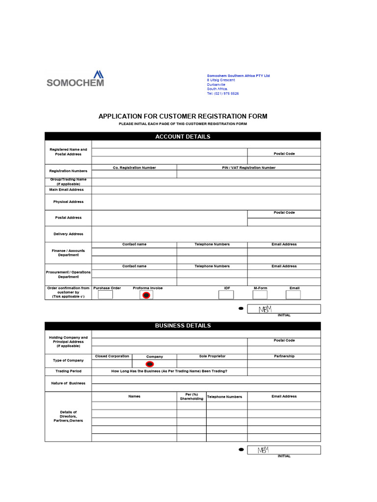 Customer Registration | PDF | Legal Liability | Business Law