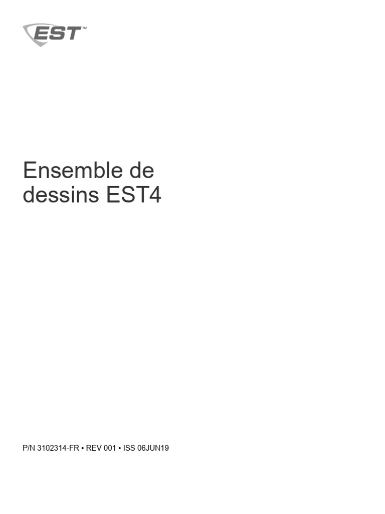 Dessins techniques système EST4 | PDF | AutoCAD | Station spatiale ...