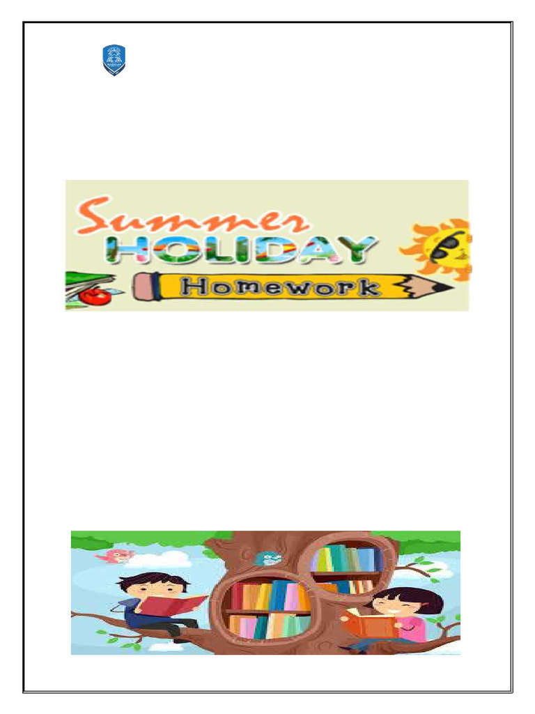 Grade 2 Summer Holiday Homework | PDF