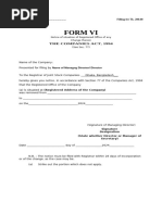 Company Form 18 | PDF
