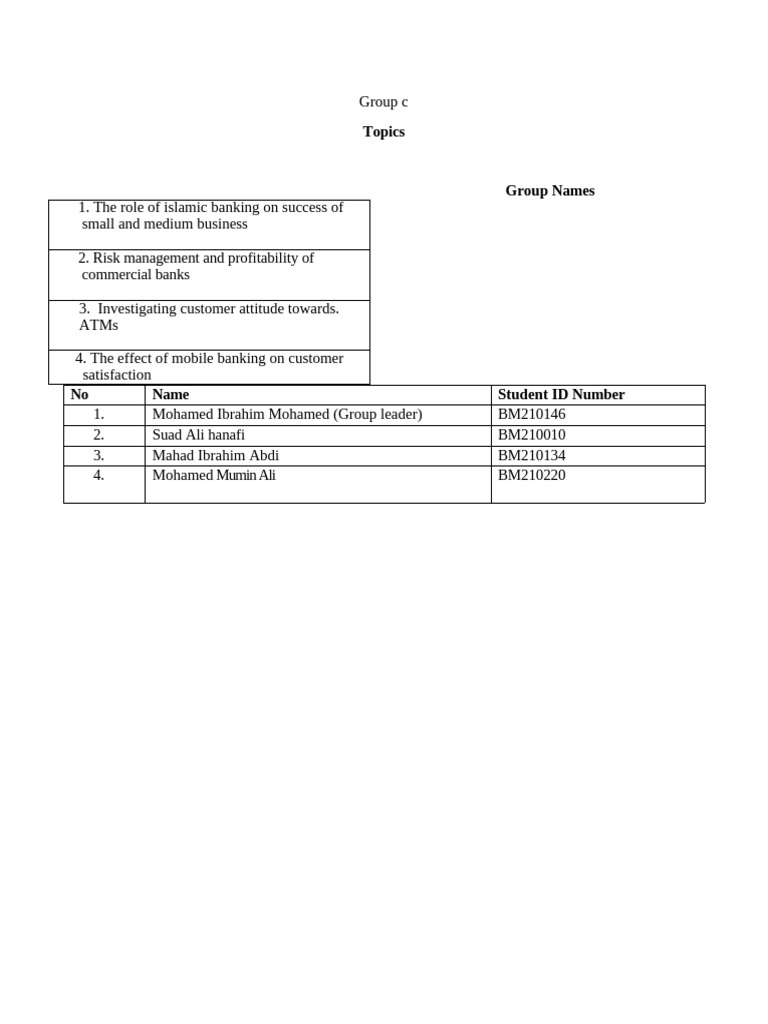 Group 3 | PDF