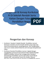 Pengertian & Konsep Kurikulum PJ Di Sekolah Rendah