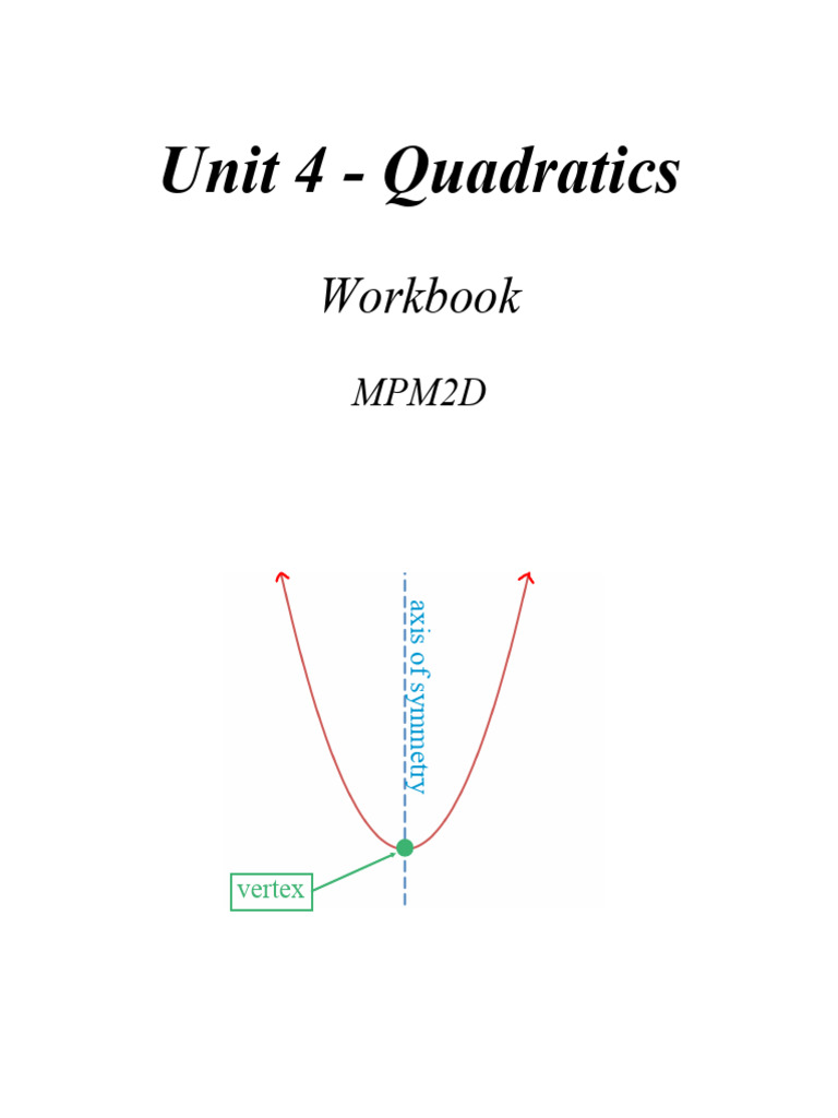 Math+10+Unit+4+Workbook+Student 1 13 | PDF | Mathematical Relations ...