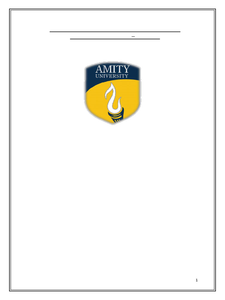 Amity University Community Outreach Portfolio | PDF | Non Governmental ...