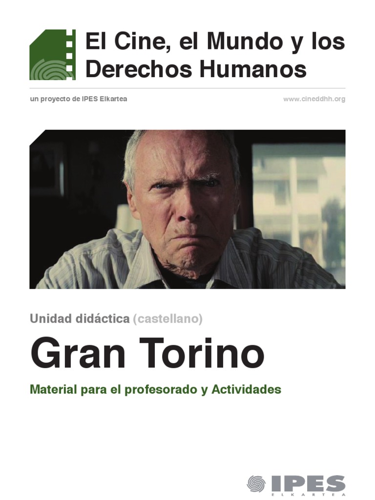 Unidad Didáctica Gran Torino (Castellano) | PDF | Clint Eastwood |  Estereotipos, image size:768x1024