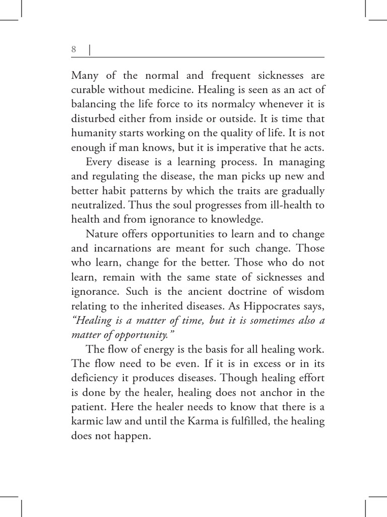 11 | PDF | Faith Healing | Karma