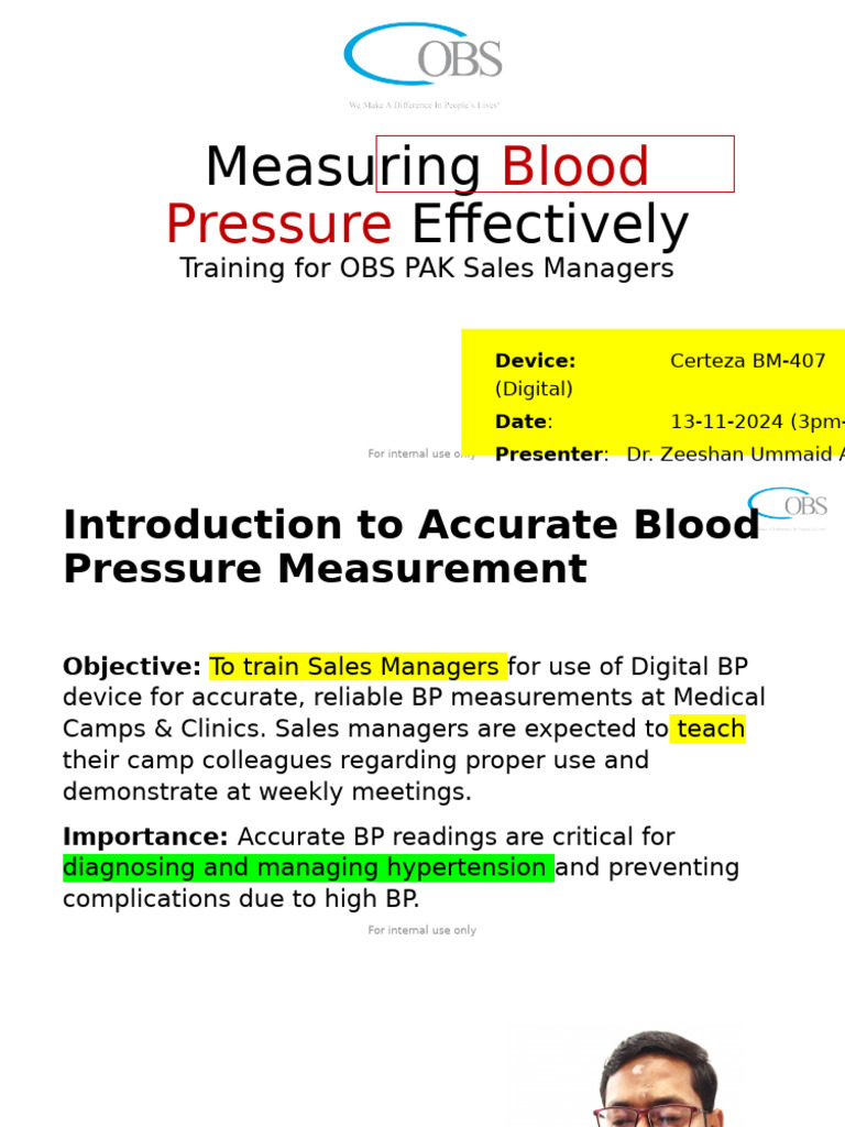 BP Measurement Using Digital BP Device | PDF | Blood Pressure ...
