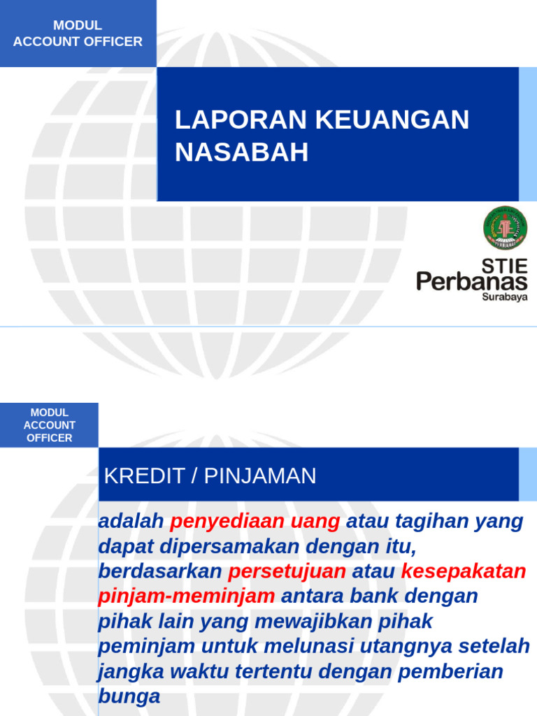 02 Laporan Keuangan Nasabah | PDF