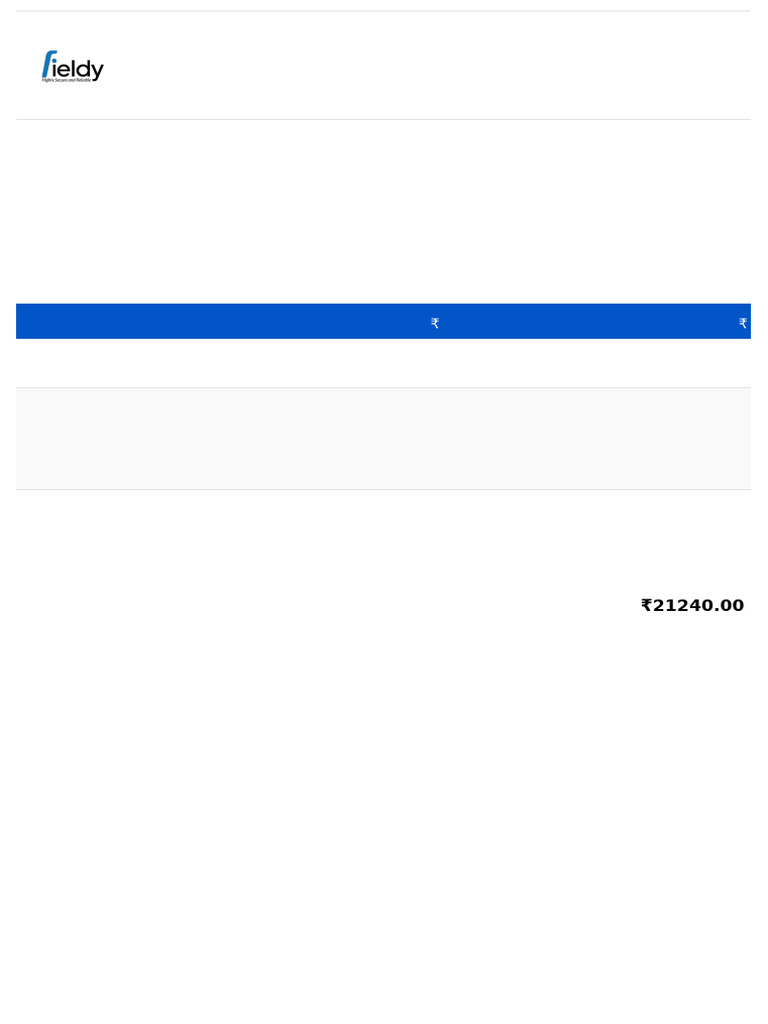 Invoice For EVS Rrefrigeration | PDF