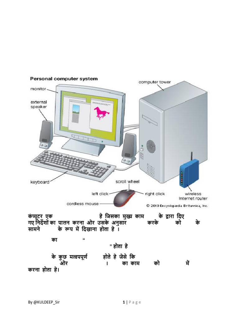 Computer Notes by Kuldeep Sir | PDF