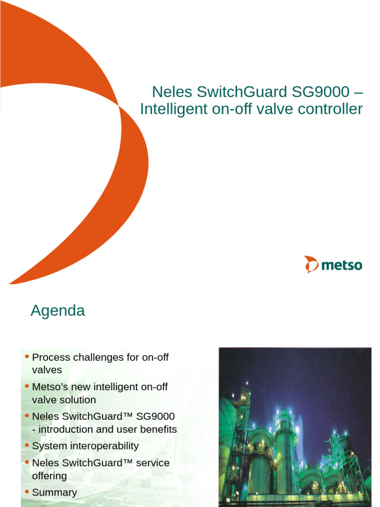 Neles SwitchGuard SG9000 - Intelligent On-Off Valve Controller - 092010 ...