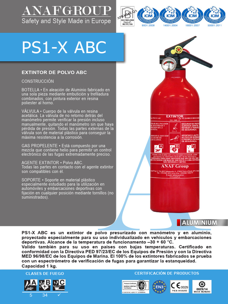PS1X Abc-Spa | PDF | Aluminio | Materiales