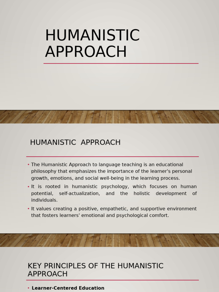 Humanistic Language Teaching Methods | PDF | Learning | Behavior ...