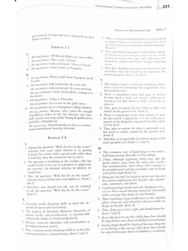 Solutions 7.4 | PDF
