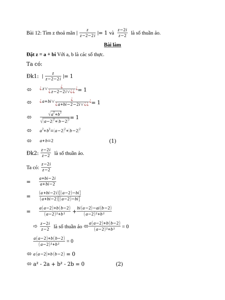Bài 12 | PDF