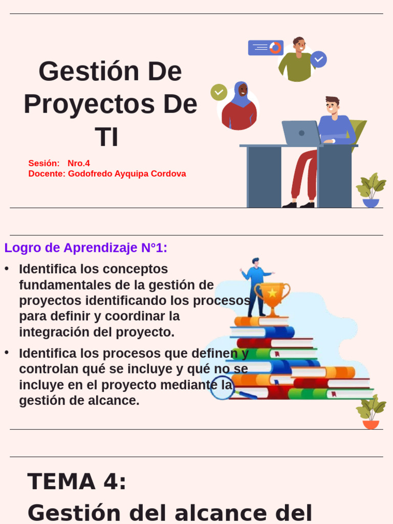 Gestión del Alcance en Proyectos TI | PDF | Informática
