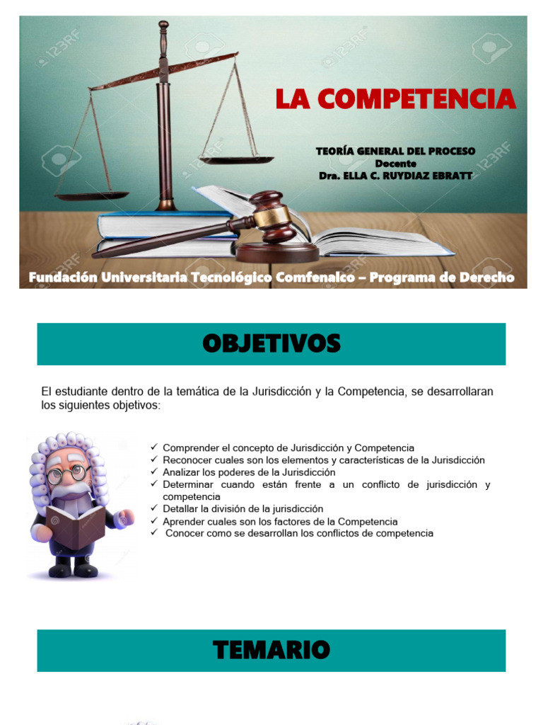 Jurisdicción y Competencia en Derecho | PDF | Jurisdicción | Ley procesal