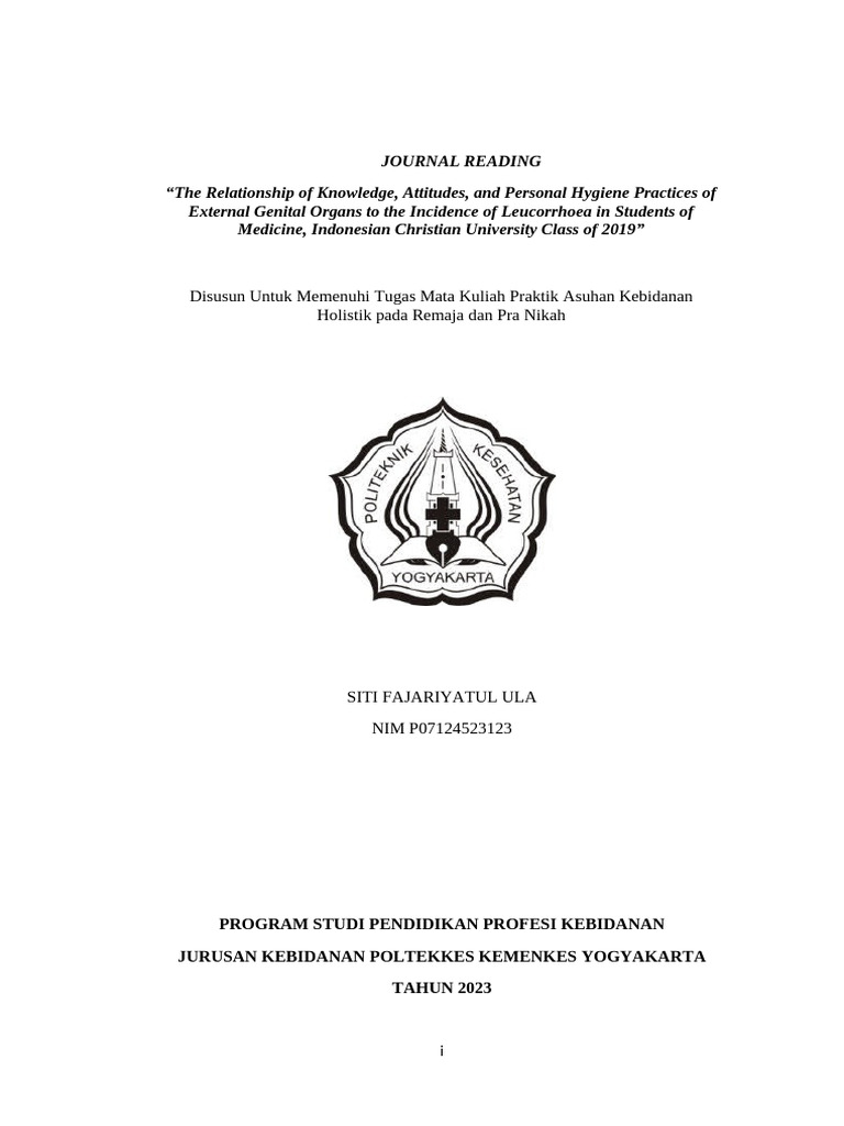 Jurnal Reading Remaja | PDF