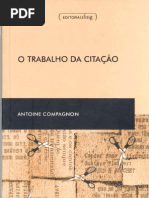 COMPAGNON Antoine- O trabalho da citação