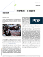 Lanouvellerepublique.fr Carte Scolaire Front Uni Et Appel a Resister