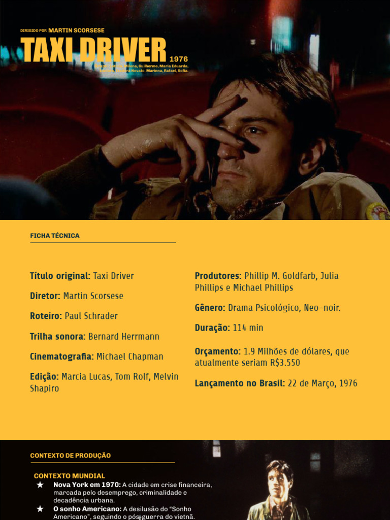 Taxi Driver - Slides Udo | PDF
