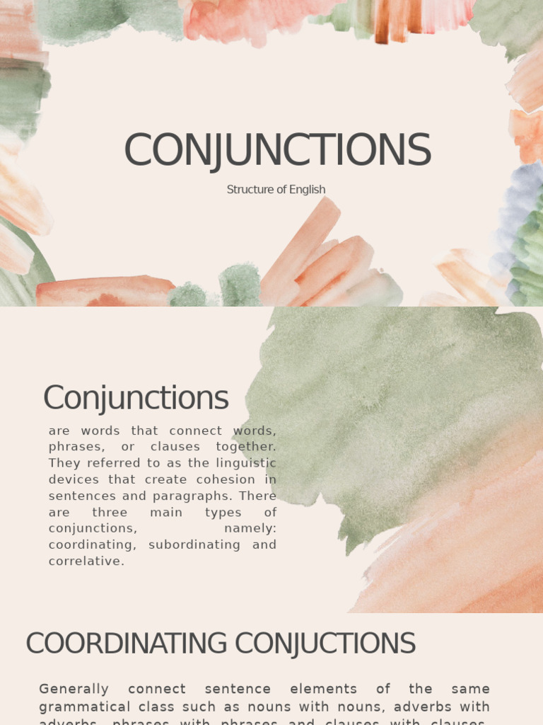 Conjunction s | PDF | Semantics | Linguistic Typology