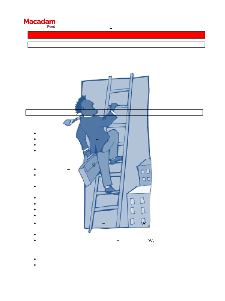 Seguridad En Escaleras Prevención De Caídas Pdf Escalera