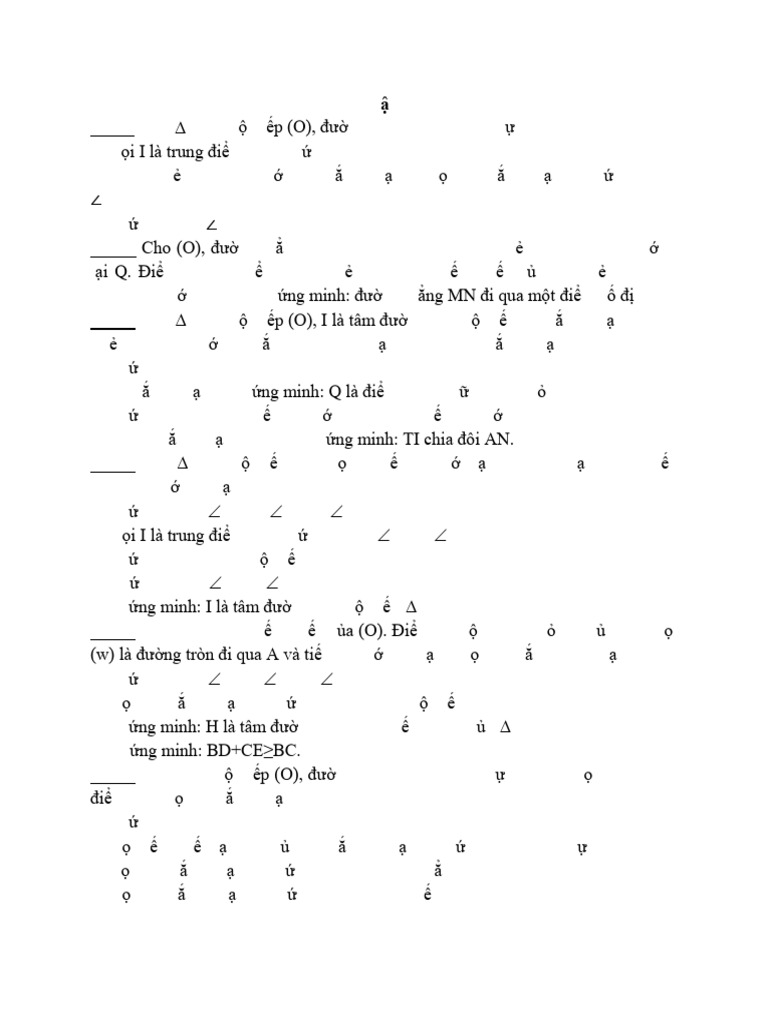Ôn tập 01 1 | PDF