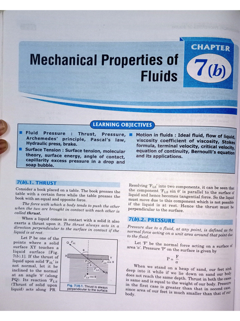 CH - Mechanical Properties of Fluid | PDF