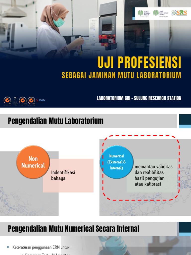 Pengendalian Mutu di Laboratorium Smartri | PDF